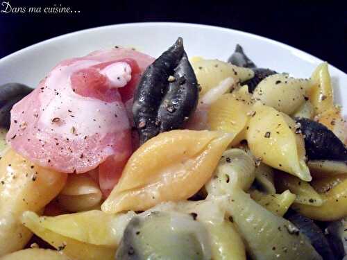 Conchiglie à la pancetta, façon Risotto