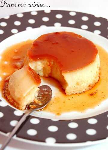 Crème caramel de Christophe Felder