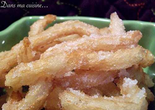 Délicieux churros croustillants et hyper faciles !