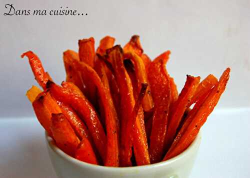 Frites de carottes