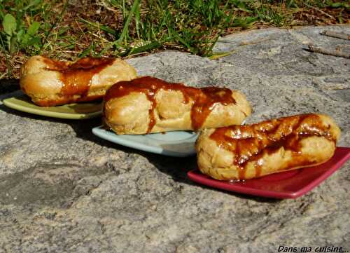 Mes premiers éclairs, café et chocolat