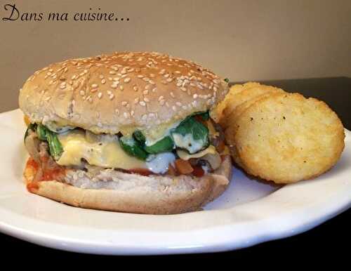 Mon premier Burger création maison