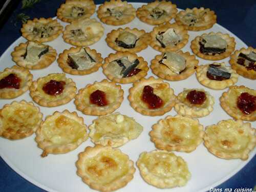 Palmiers aux olives et tomates séchées + Mini tartelettes