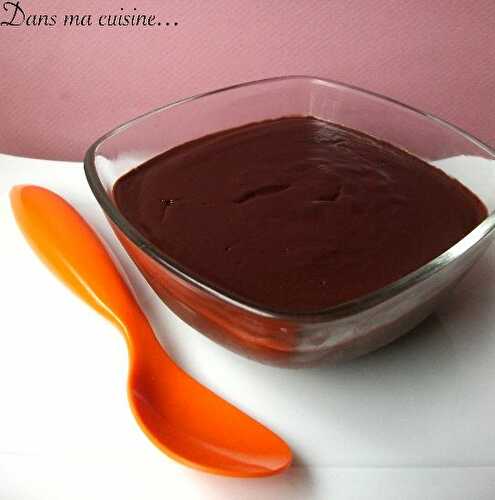 Petite crème au chocolat façon Danette