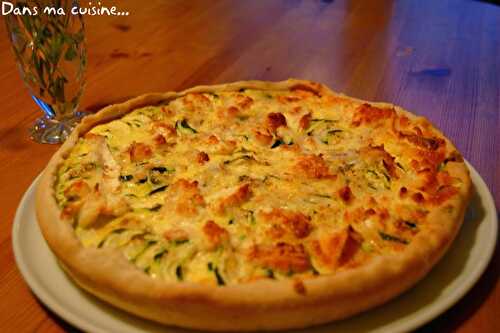 Quiche aux courgettes et au chèvre