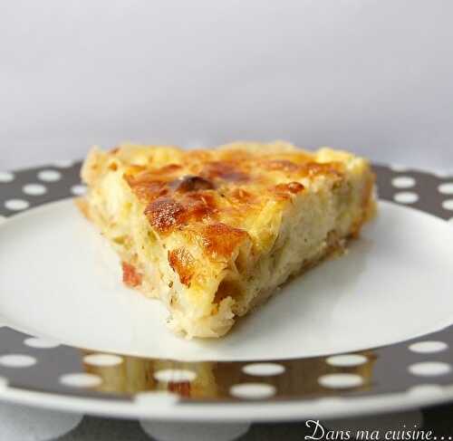 Quiche aux ravioles de Cléa