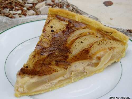 Tarte poires-amandes