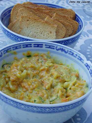 Tartinade aux carottes