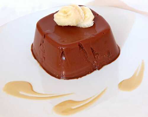 Terrine Chocolat Banane, Crème anglaise Spéculos - DANS MA CUISINE... (et ailleurs !)