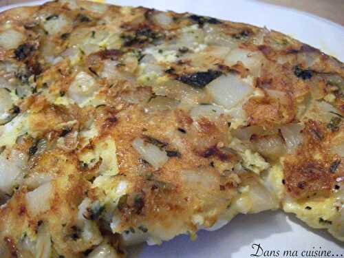 Tortilla aux herbes et Jeu Interblogs #12