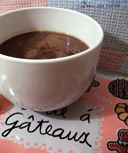 Un (trop) bon chocolat chaud !