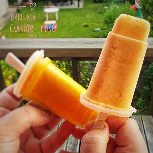 Bâton glacé au melon