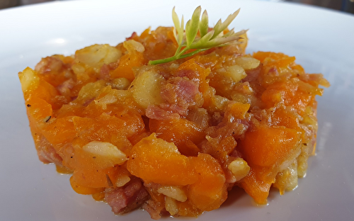 Écrasé de carottes et pommes de terre