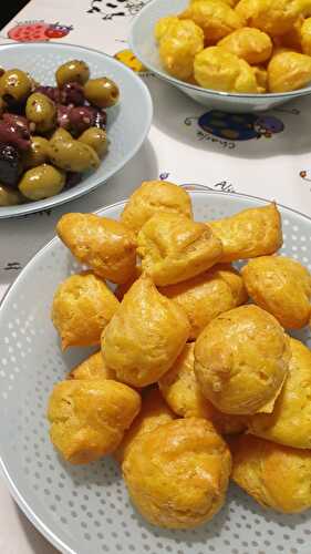 Gougères aux épices