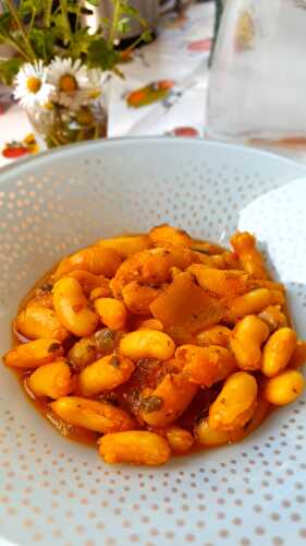 Haricots blancs à la marocaine (façon loubia)