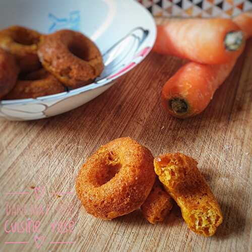 Mini donuts carottes patates douces au cumin