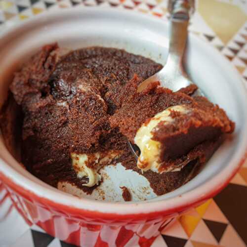 Nuage au chocolat et son cœur fondant