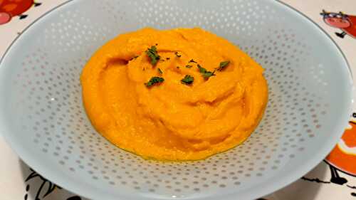 Purée de potiron au cantal