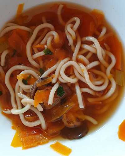 Ramen aux légumes