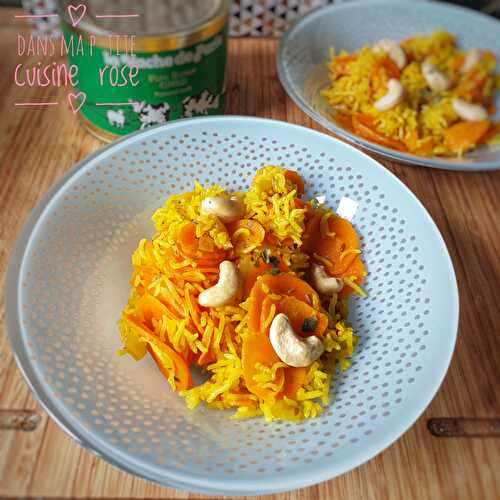 Riz basmati et ses carottes  au ghee