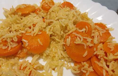 Riz et carottes à l’indienne