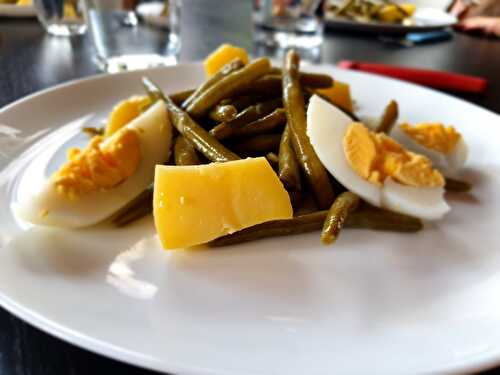 Salade d’haricots verts et pommes de terre