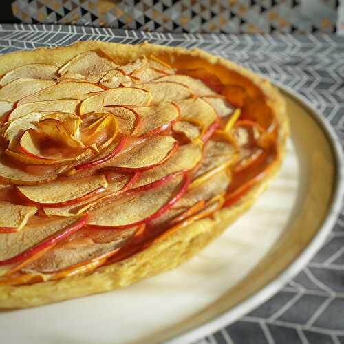 Tarte rosace aux pommes