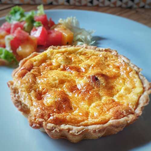 Tartelettes quiche lorraine