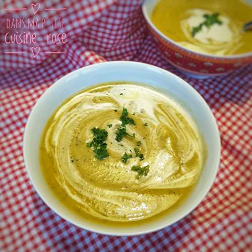 Velouté antigaspi aux brocolis et courgettes  (au Companion ou non)