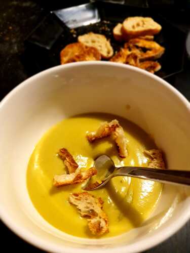 Velouté poireaux et pommes de terre