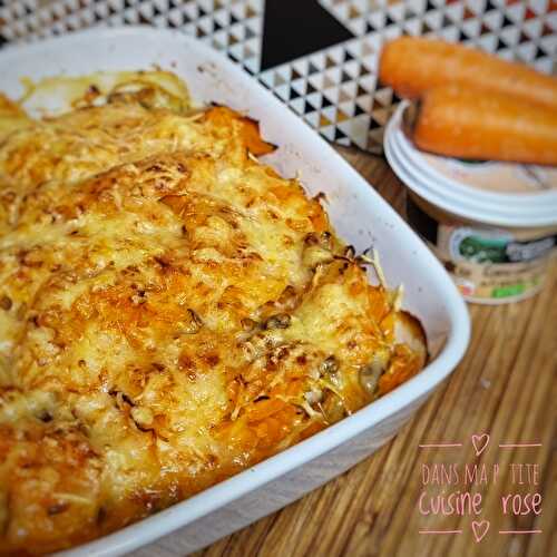 Gratin de carottes à la cancoillotte (au Companion ou non)