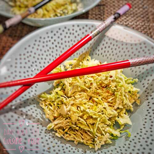 Salade de chou façon japonaise (au Companion ou non)