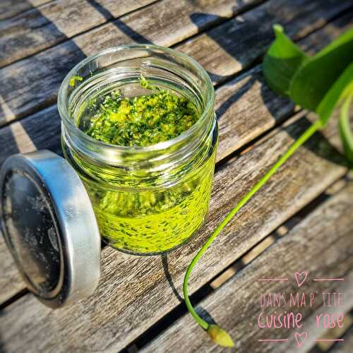 Pesto ail des ours sans produit laitier (au Companion ou non)