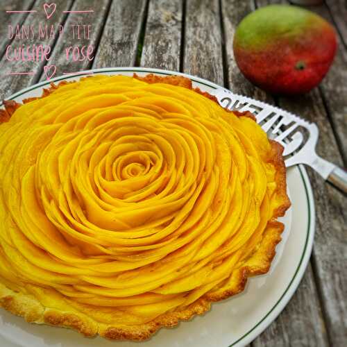 Tarte fleur de mangue (au Companion)