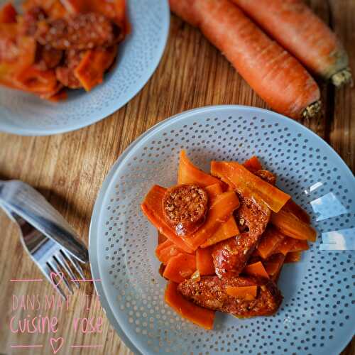 Mijoté de carottes au chorizo (au Companion)