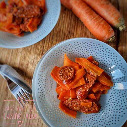 Mijoté de carottes au chorizo (au Companion)