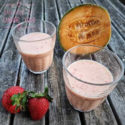 Smoothie fraise-melon (au Companion ou non)