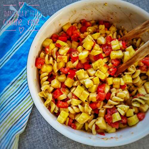 Salade de courgettes et tomates (au Companion ou non)