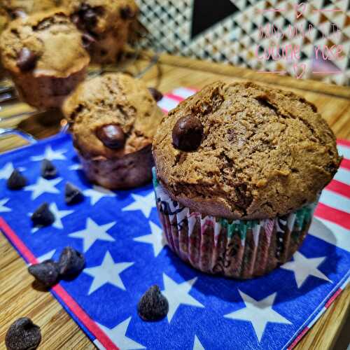 Muffins américains tout choco (au Companion ou non)