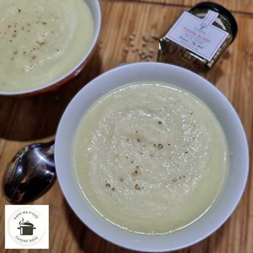 Velouté de chou-fleur et poireaux (alias la soupe de fantôme 👻, au Companion ou non)