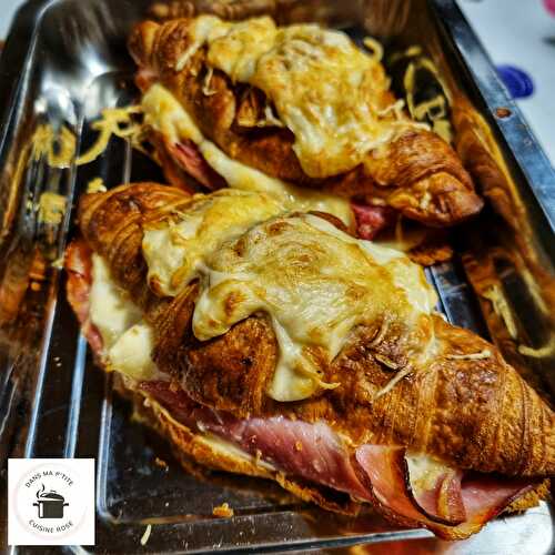 Croissants au jambon-béchamel (au Companion)