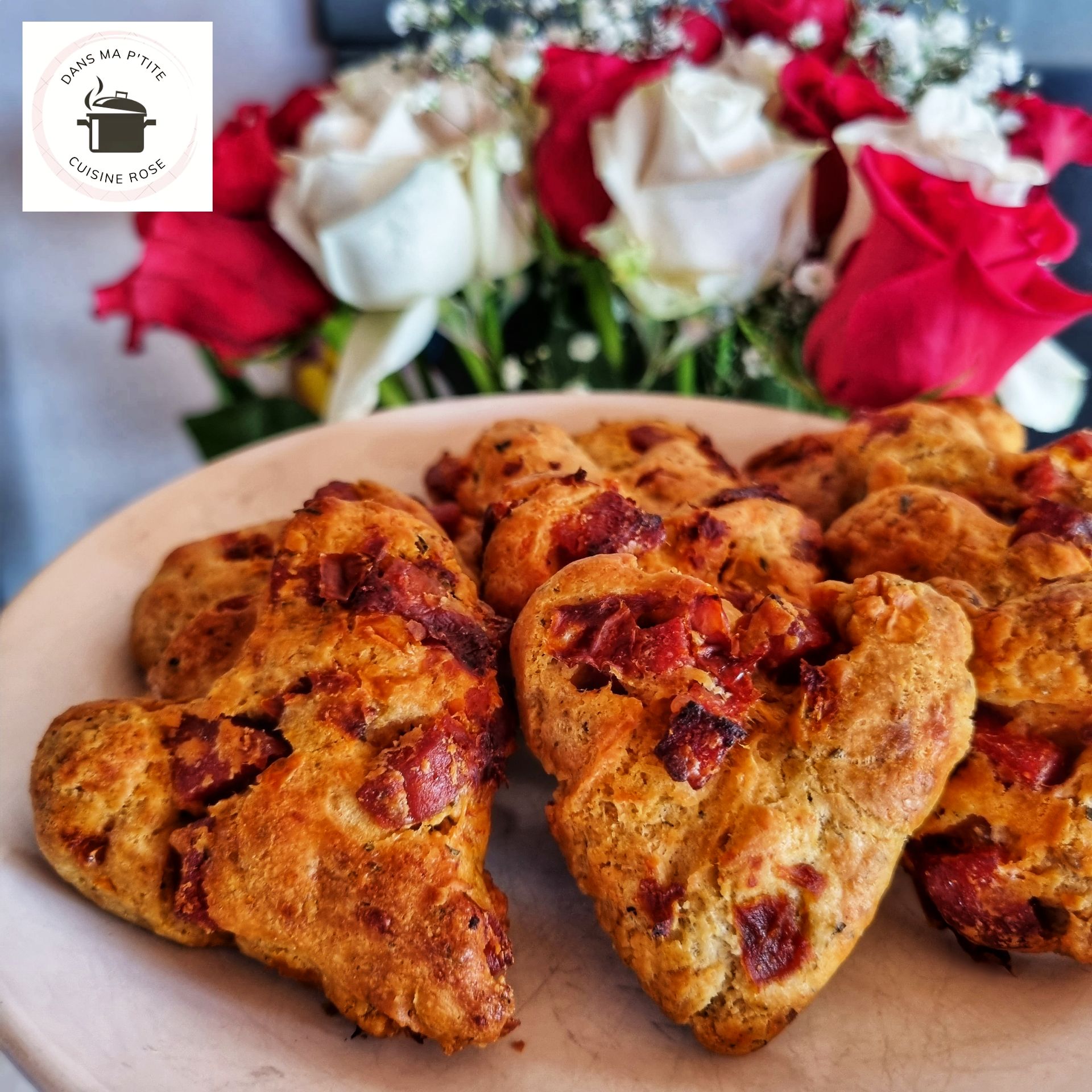 Cookies salés au chorizo et aux tomates séchées (au Companion ou non)