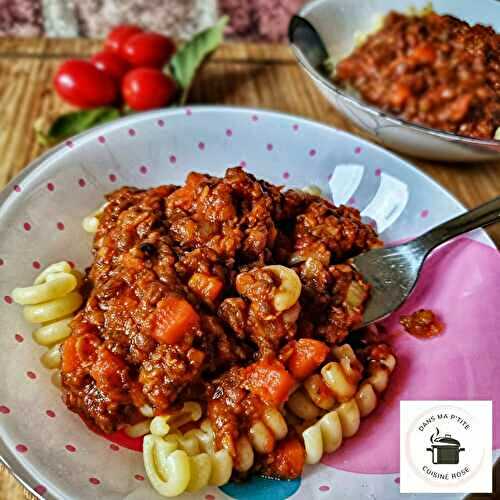 Bolognaise végétarienne (au Companion ou non)