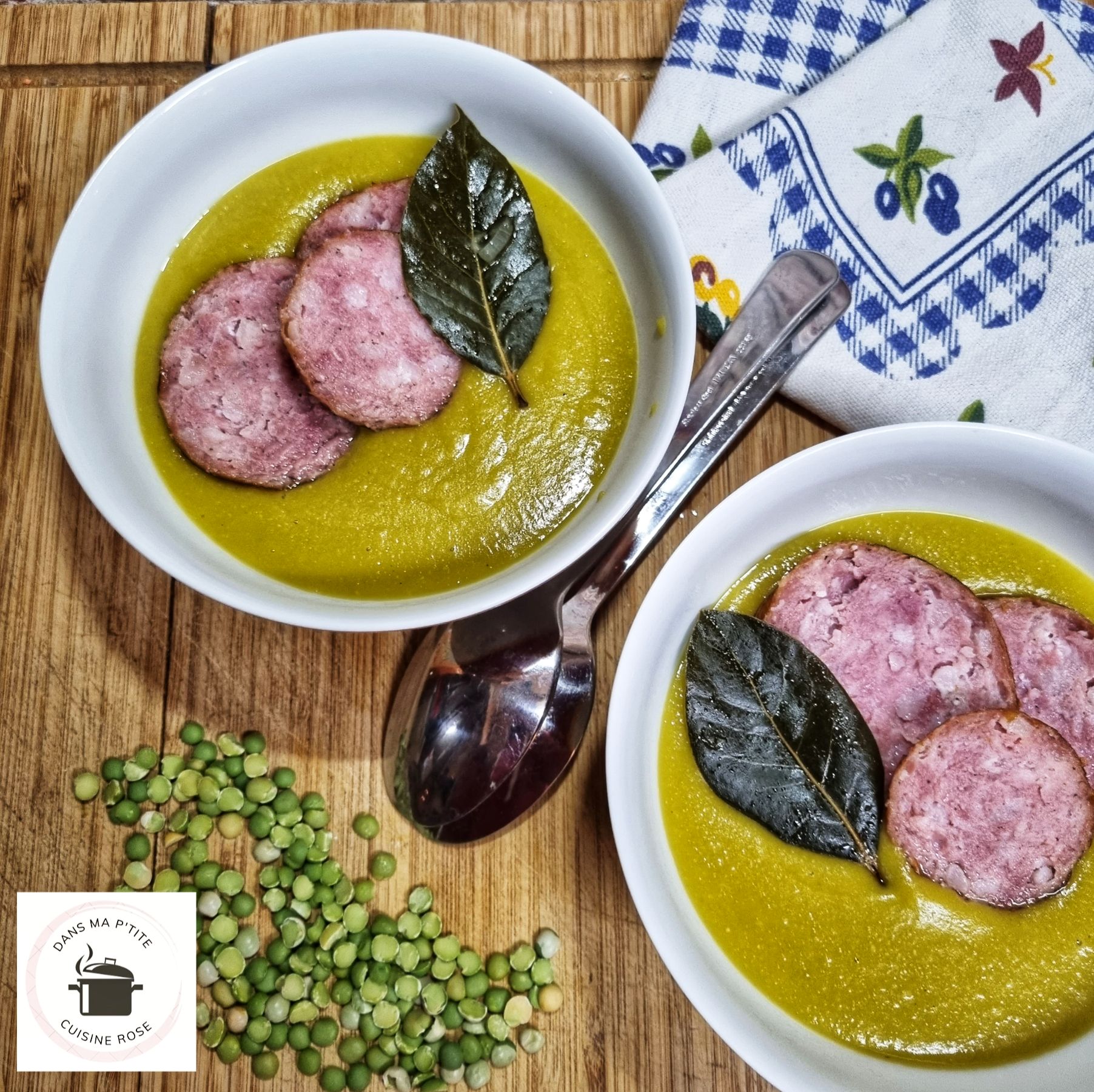 Soupe de pois cassés à la saucisse de Morteau (au Companion)