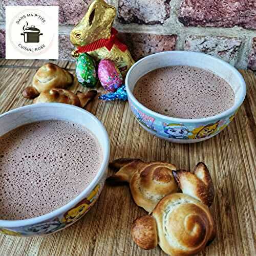 Chocolat chaud mousseux sans sucre raffiné (au Companion ou non)