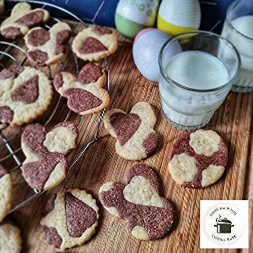 Sablés bicolores de Pâques (au Companion ou non)