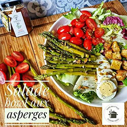 Salade bowl aux asperges (au Companion ou non)