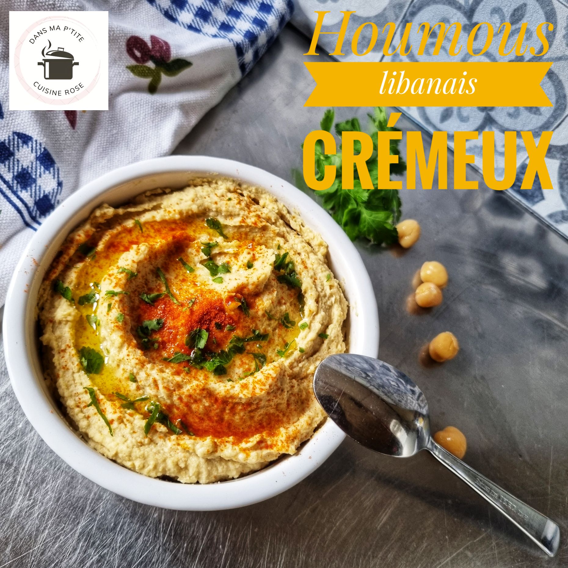 Houmous libanais crémeux (au Companion ou non)