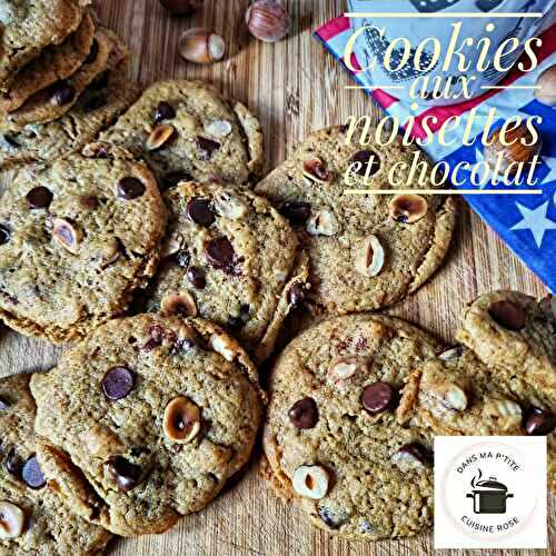 Cookies aux noisettes et au chocolat de Hélène Darroze (au Companion ou non)