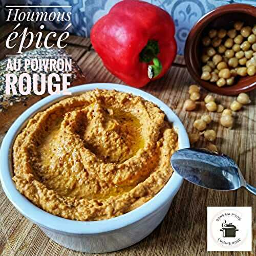 Houmous épicé au poivron rouge (au Companion ou non)